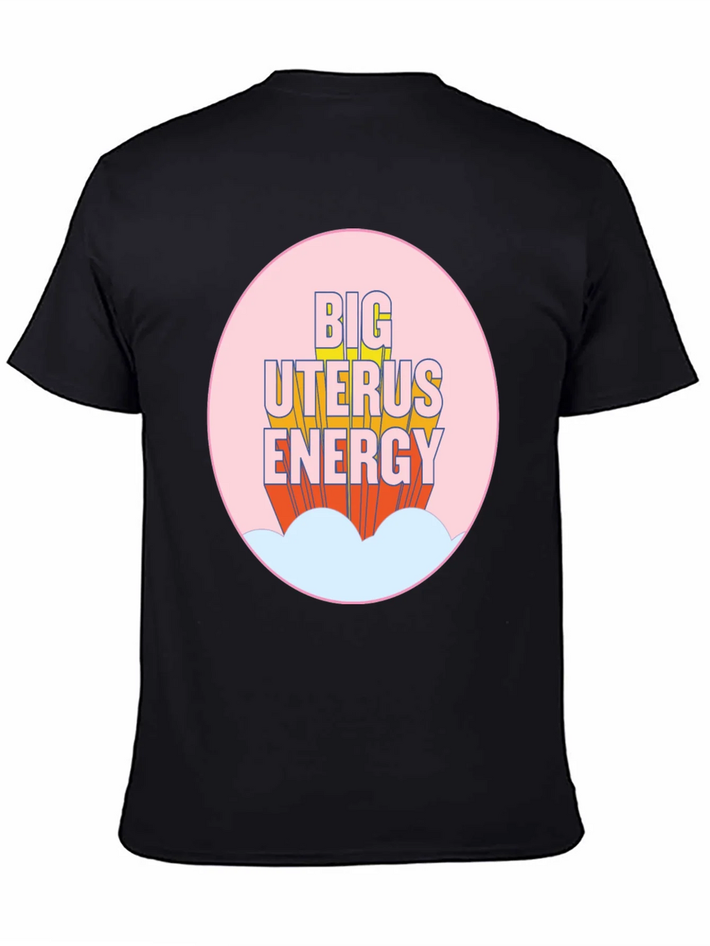 Big Uterus Energy T-Shirt - Empowering Graphic Tee product image 4