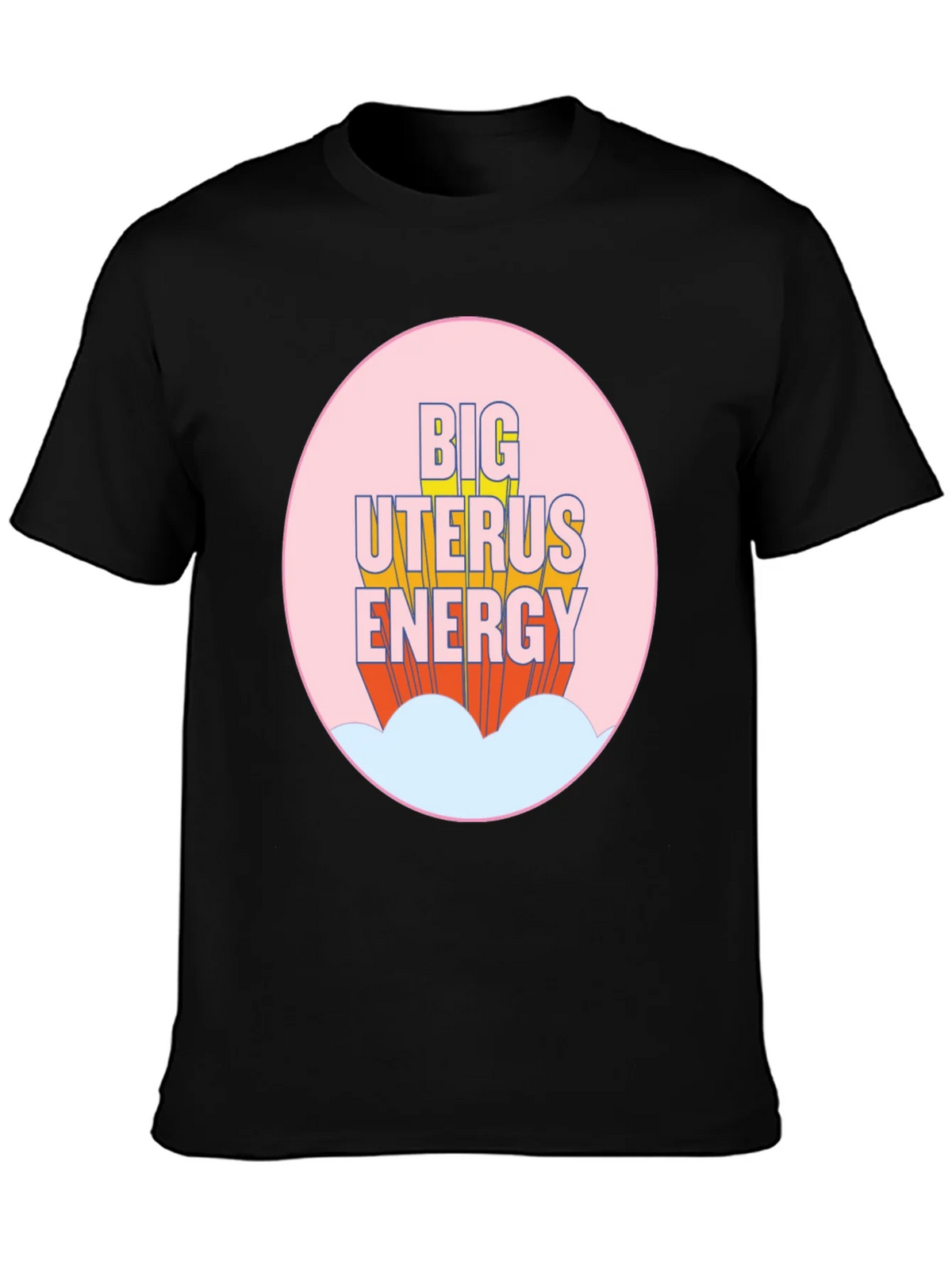 Big Uterus Energy T-Shirt - Empowering Graphic Tee product image 3