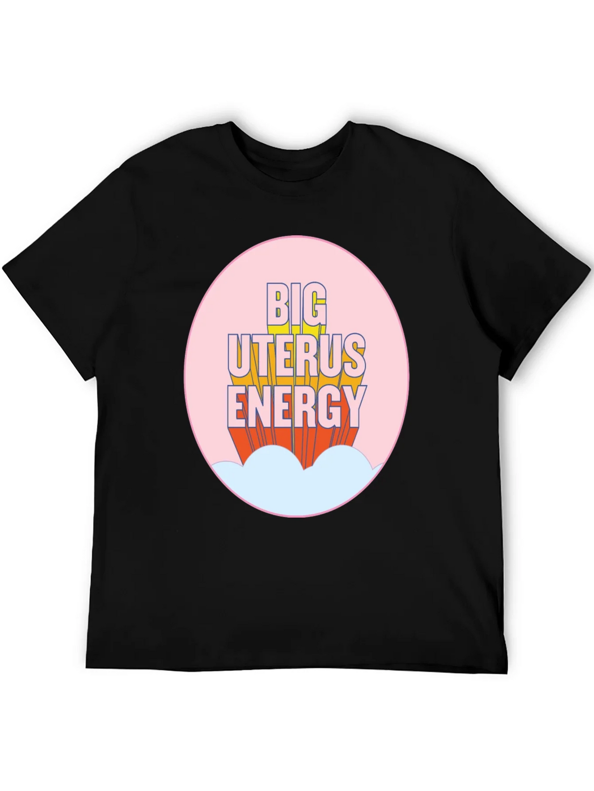 Big Uterus Energy T-Shirt - Empowering Graphic Tee product image 5