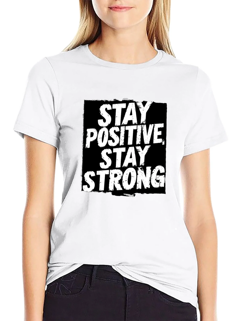 Stay Positive Strong Graphic T-Shirt product image 8