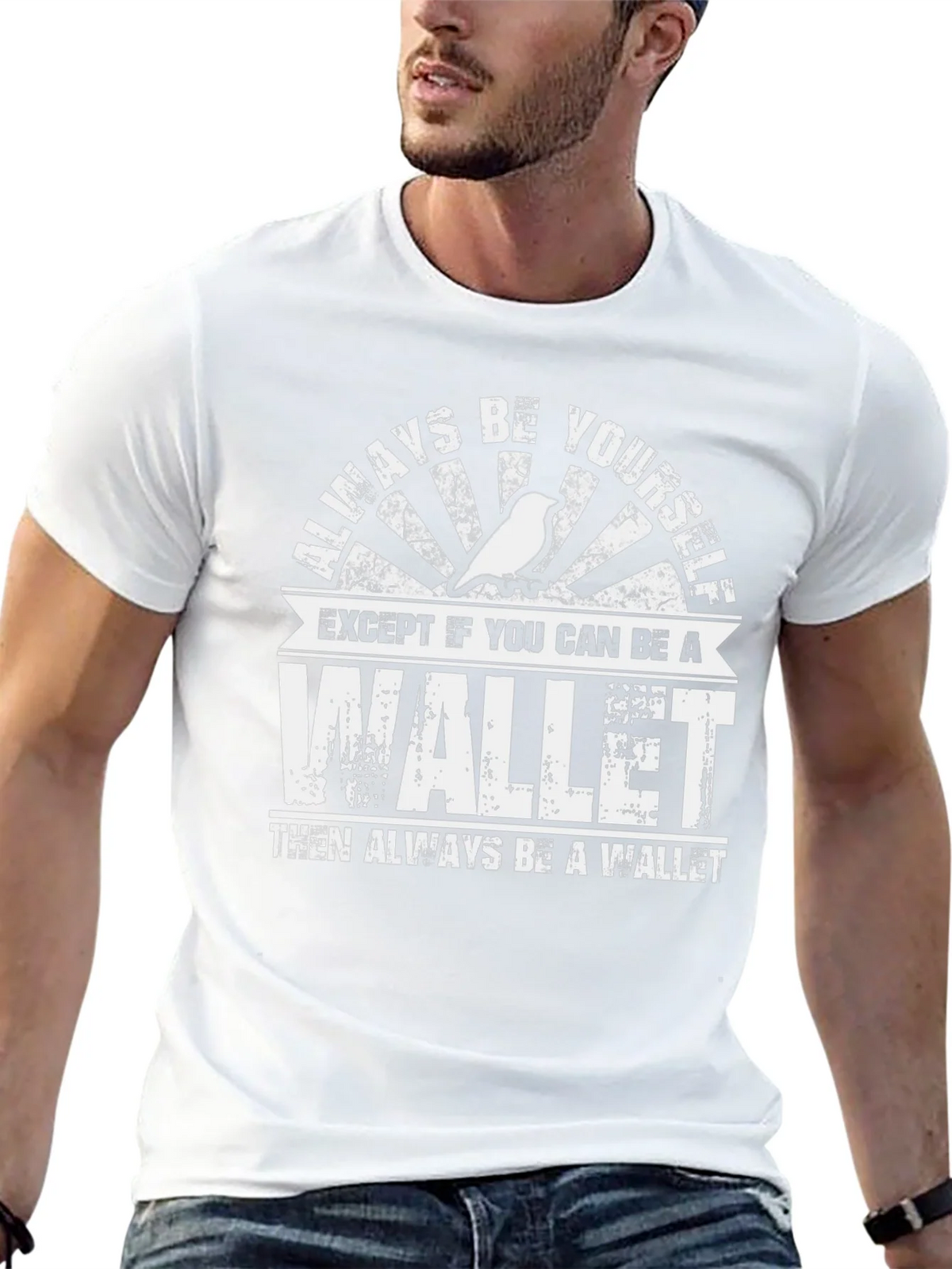 Always Be A Wallet Mens T-Shirt product image 12