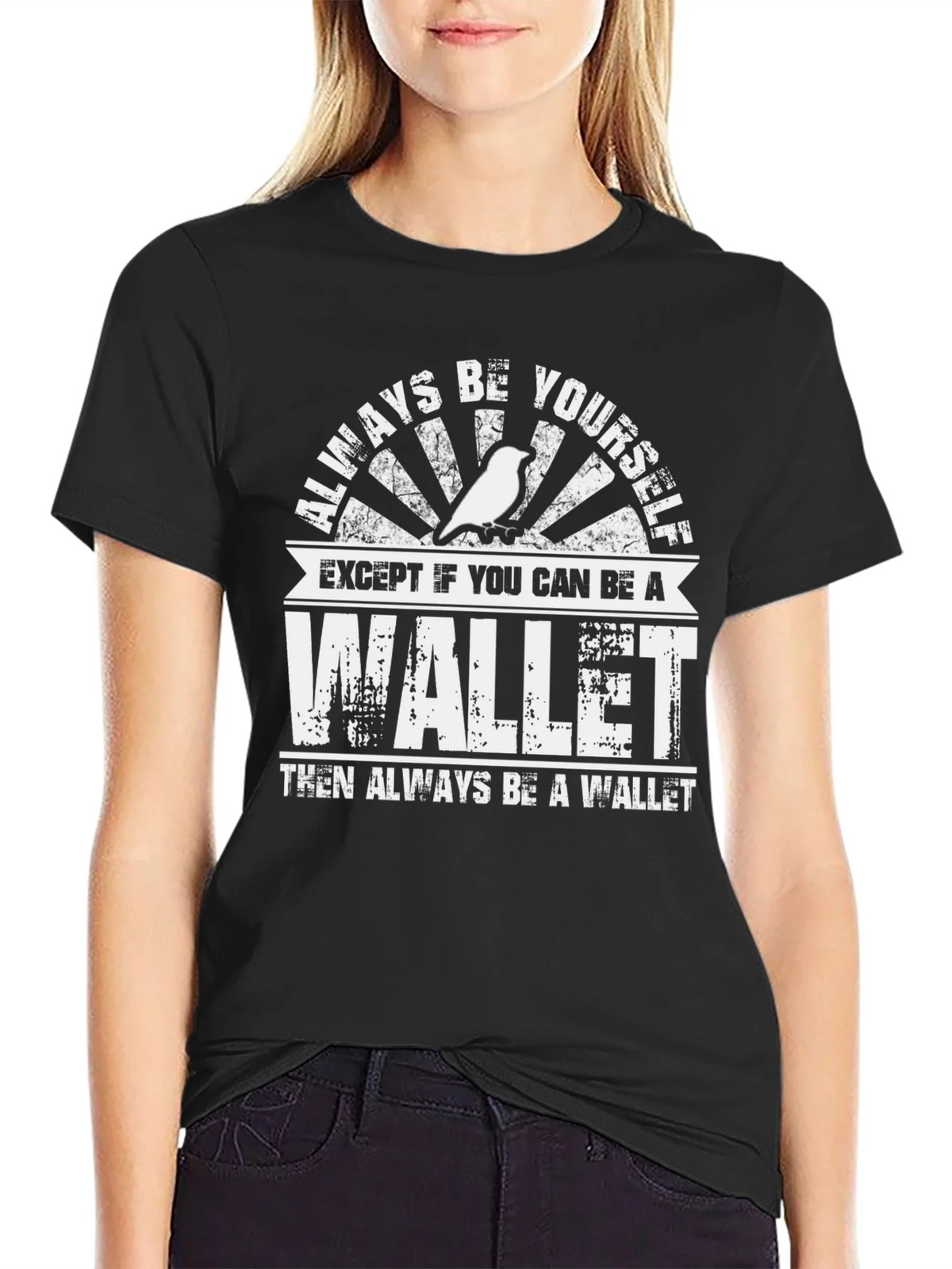 Always Be A Wallet Mens T-Shirt product image 2