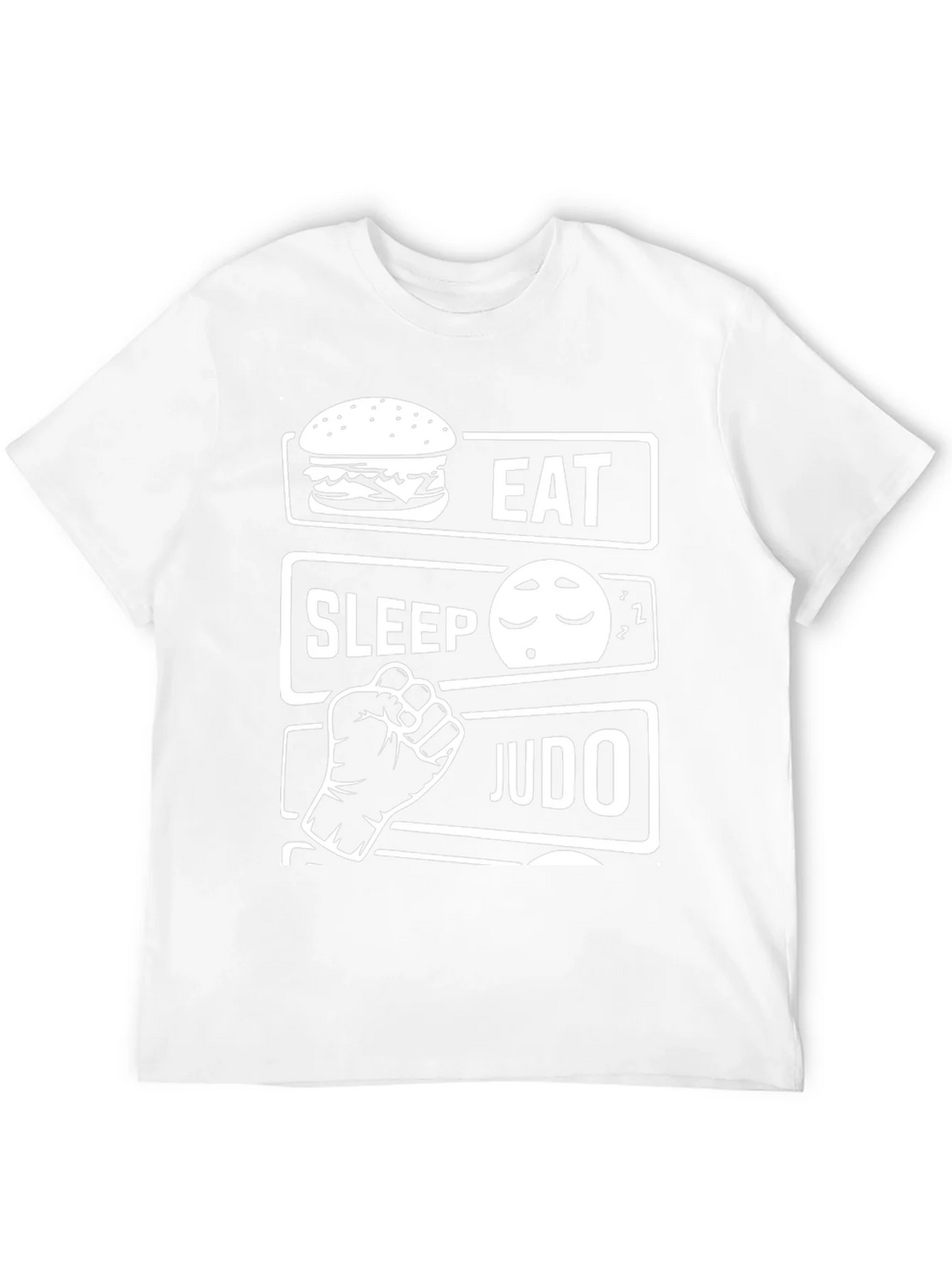 Eat Sleep Judo Black T-Shirt product image 11