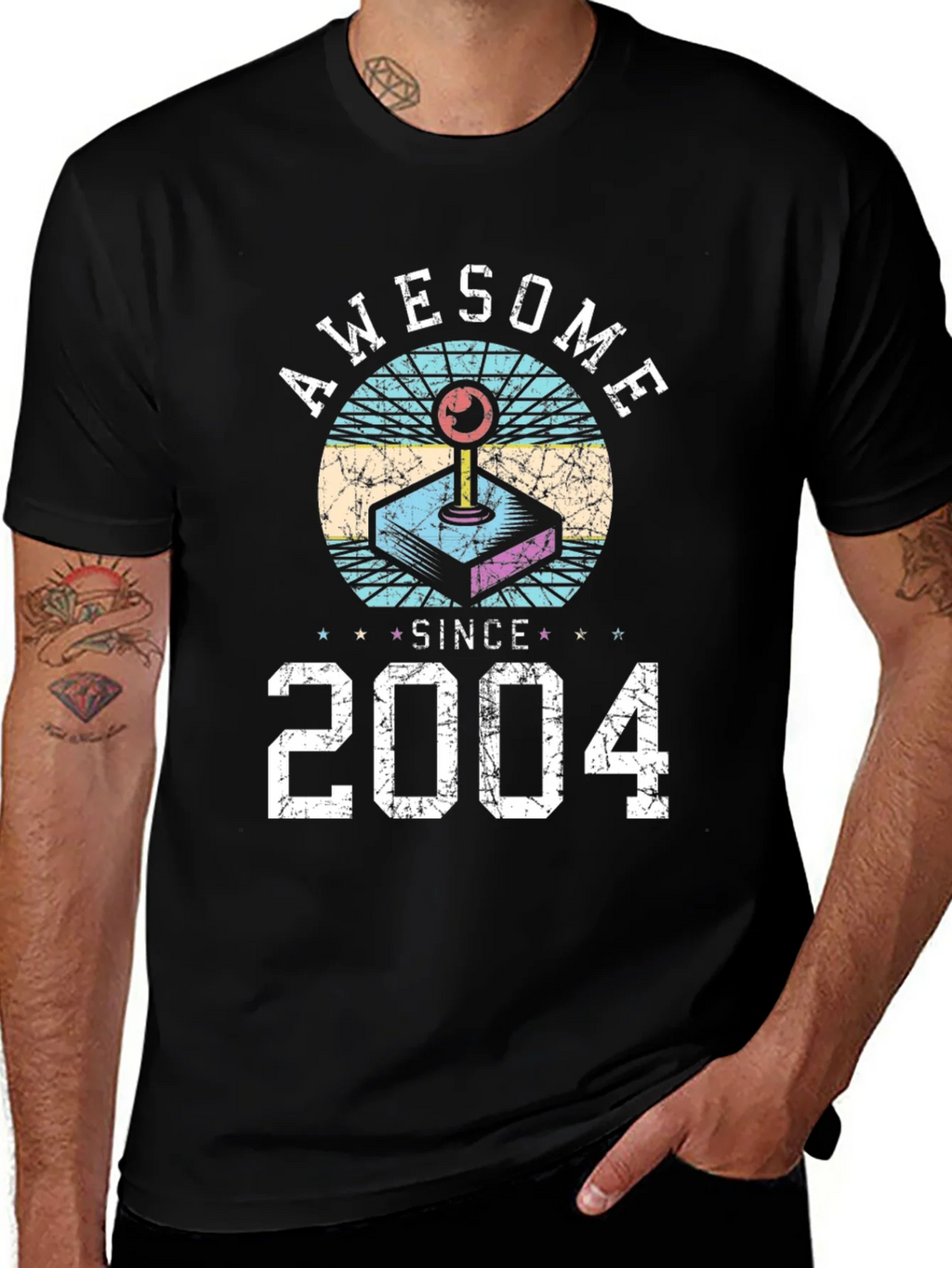 Awesome Since 2004 Gamer T-Shirt product image 1