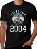 Awesome Since 2004 Gamer T-Shirt product image 1