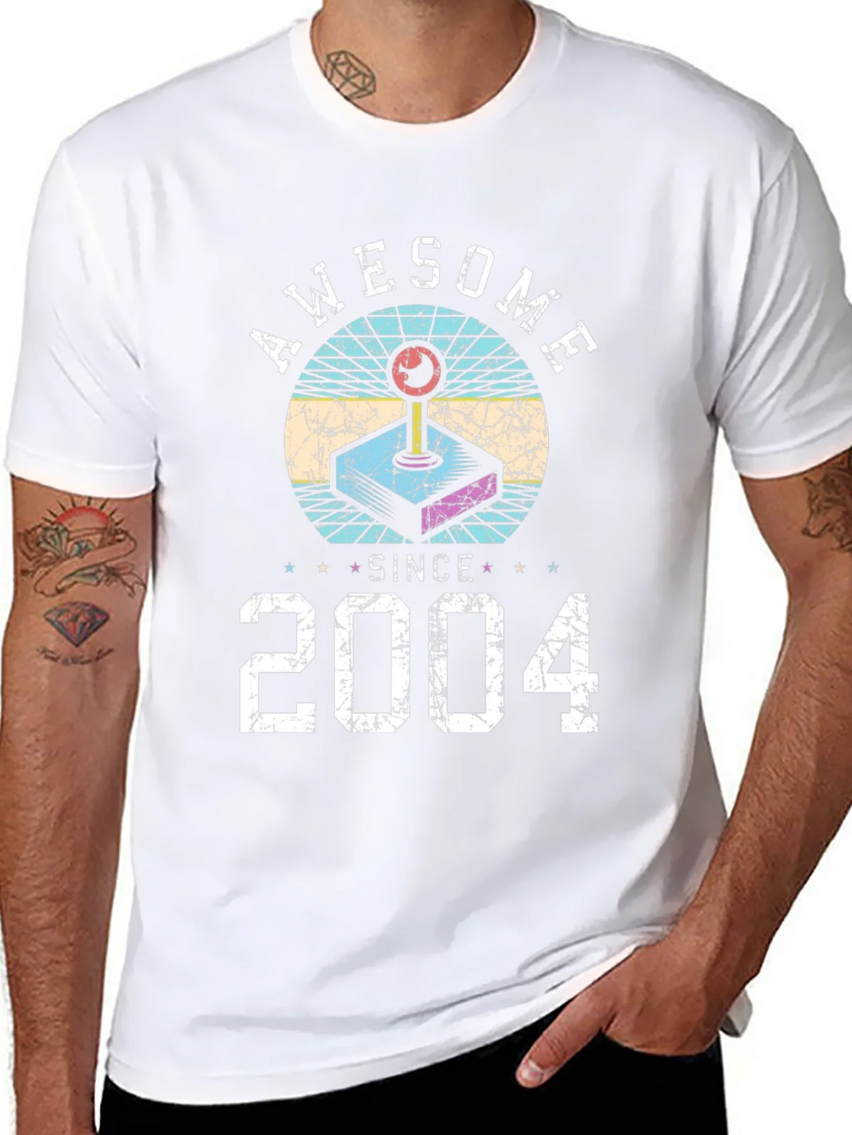 Awesome Since 2004 Gamer T-Shirt product image 7
