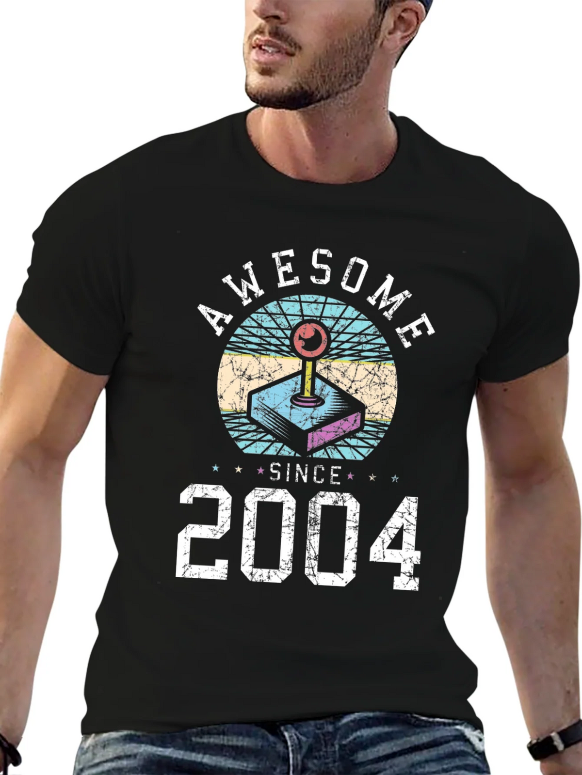 Awesome Since 2004 Gamer T-Shirt product image 6