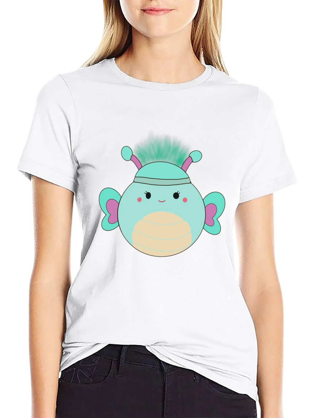 Cute Cartoon Bug Graphic T-Shirt product image 8