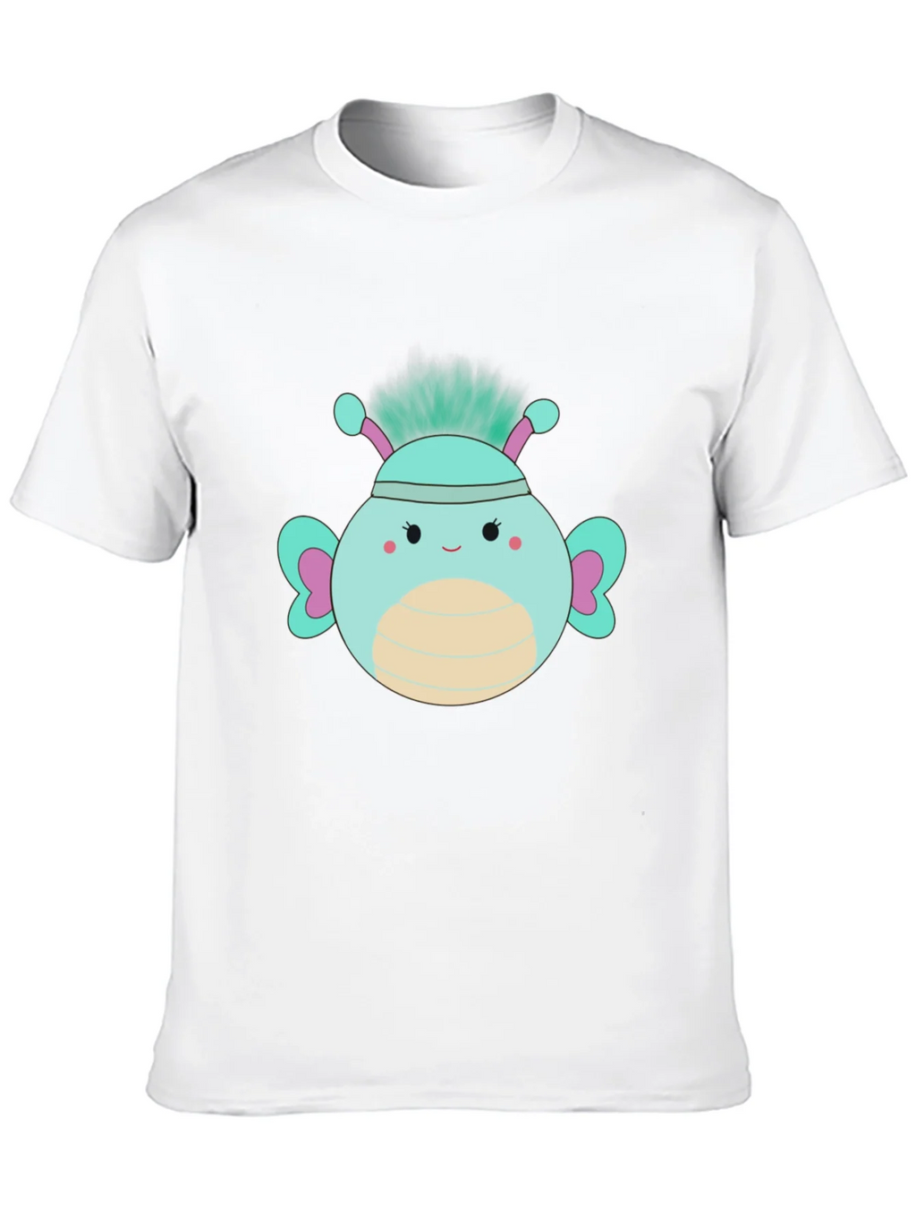 Cute Cartoon Bug Graphic T-Shirt product image 9