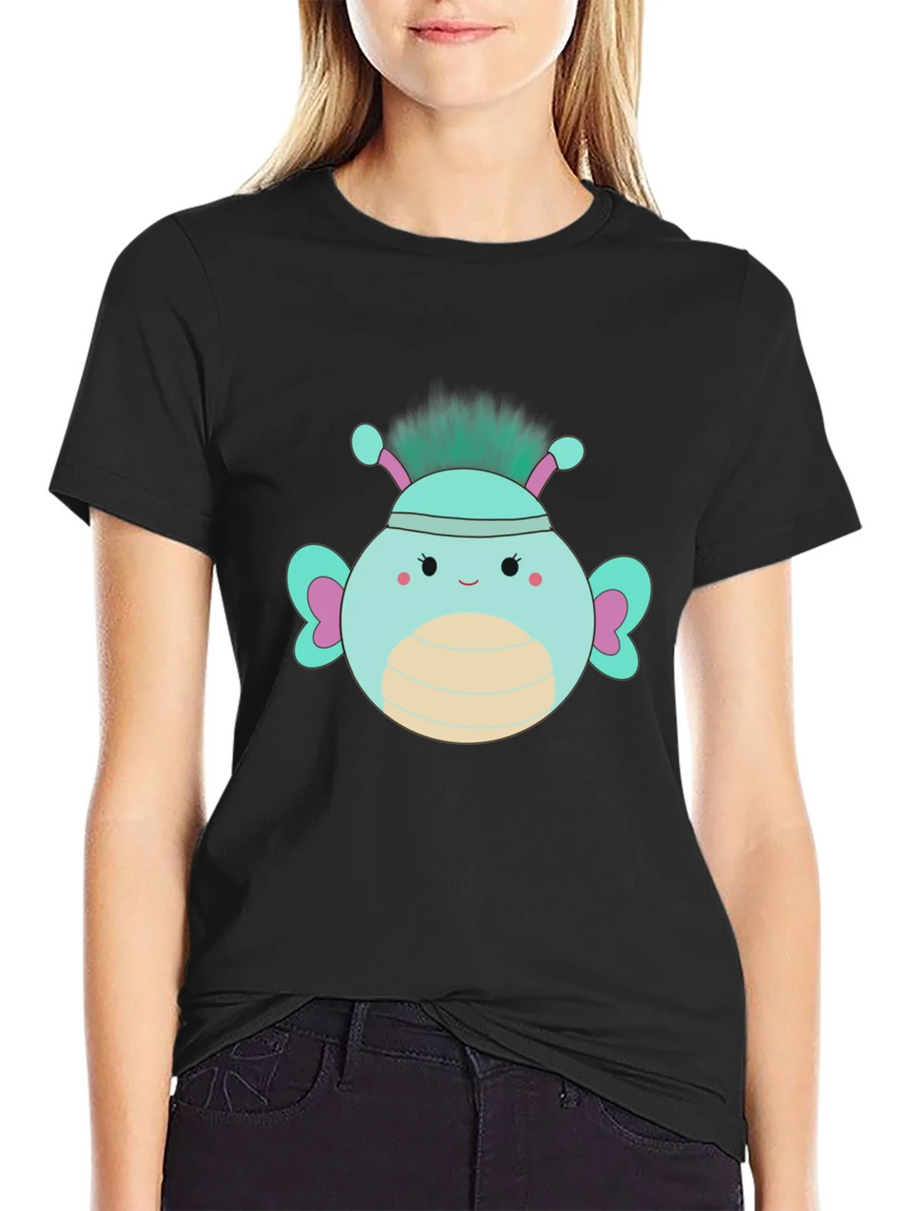 Cute Cartoon Bug Graphic T-Shirt product image 2