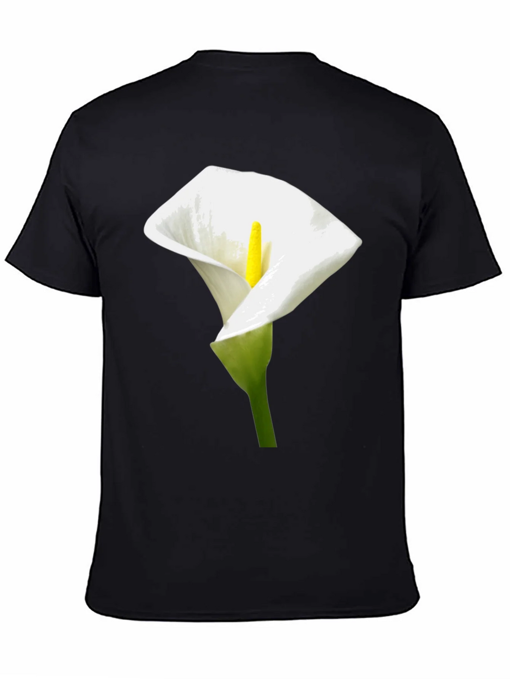 Calla Lily Graphic Tee - Elegant Floral Design product image 4