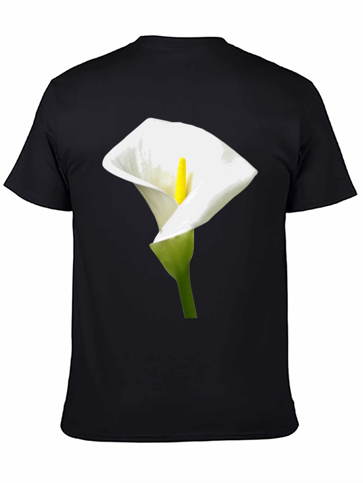 Calla Lily Graphic Tee - Elegant Floral Design product image 4