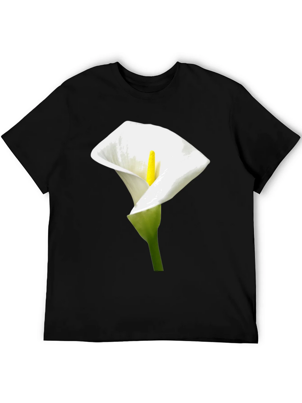 Calla Lily Graphic Tee - Elegant Floral Design product image 5