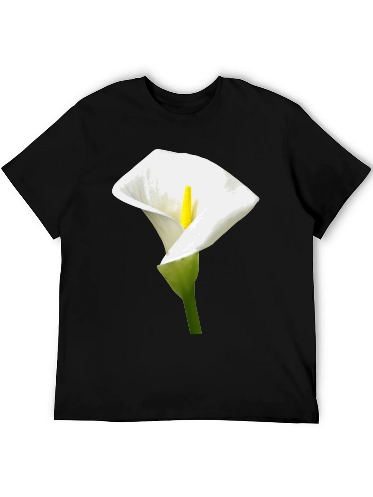 Calla Lily Graphic Tee - Elegant Floral Design product image 5
