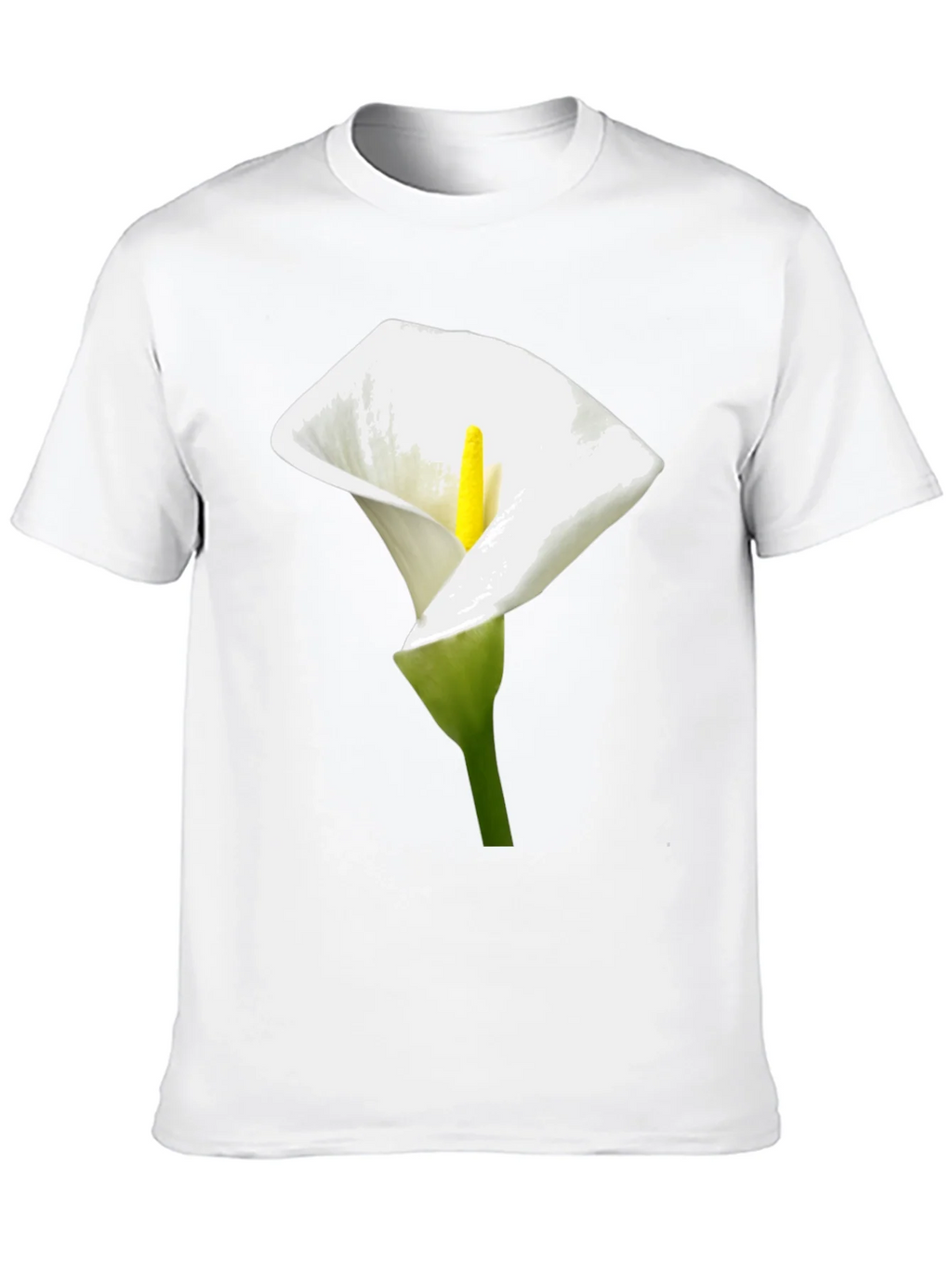 Calla Lily Graphic Tee - Elegant Floral Design product image 9