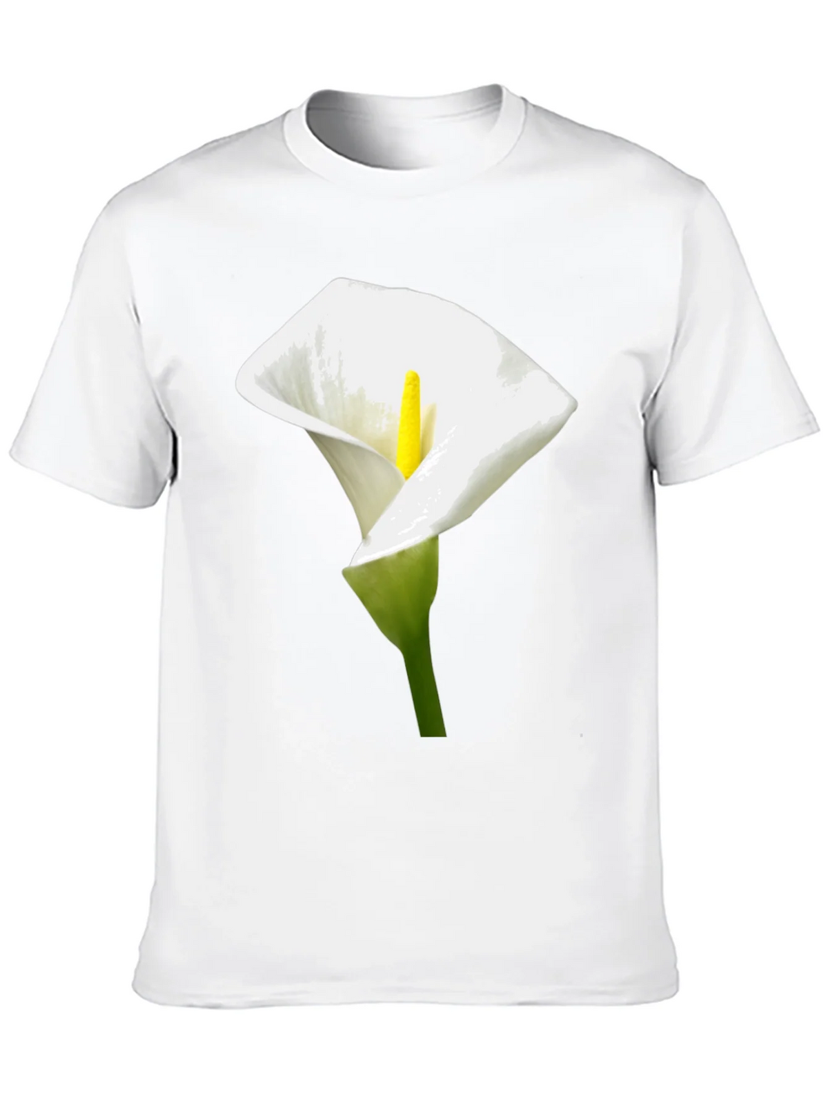 Calla Lily Graphic Tee - Elegant Floral Design product image 9
