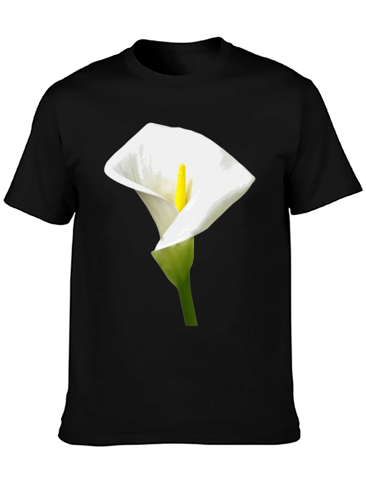 Calla Lily Graphic Tee - Elegant Floral Design product image 3