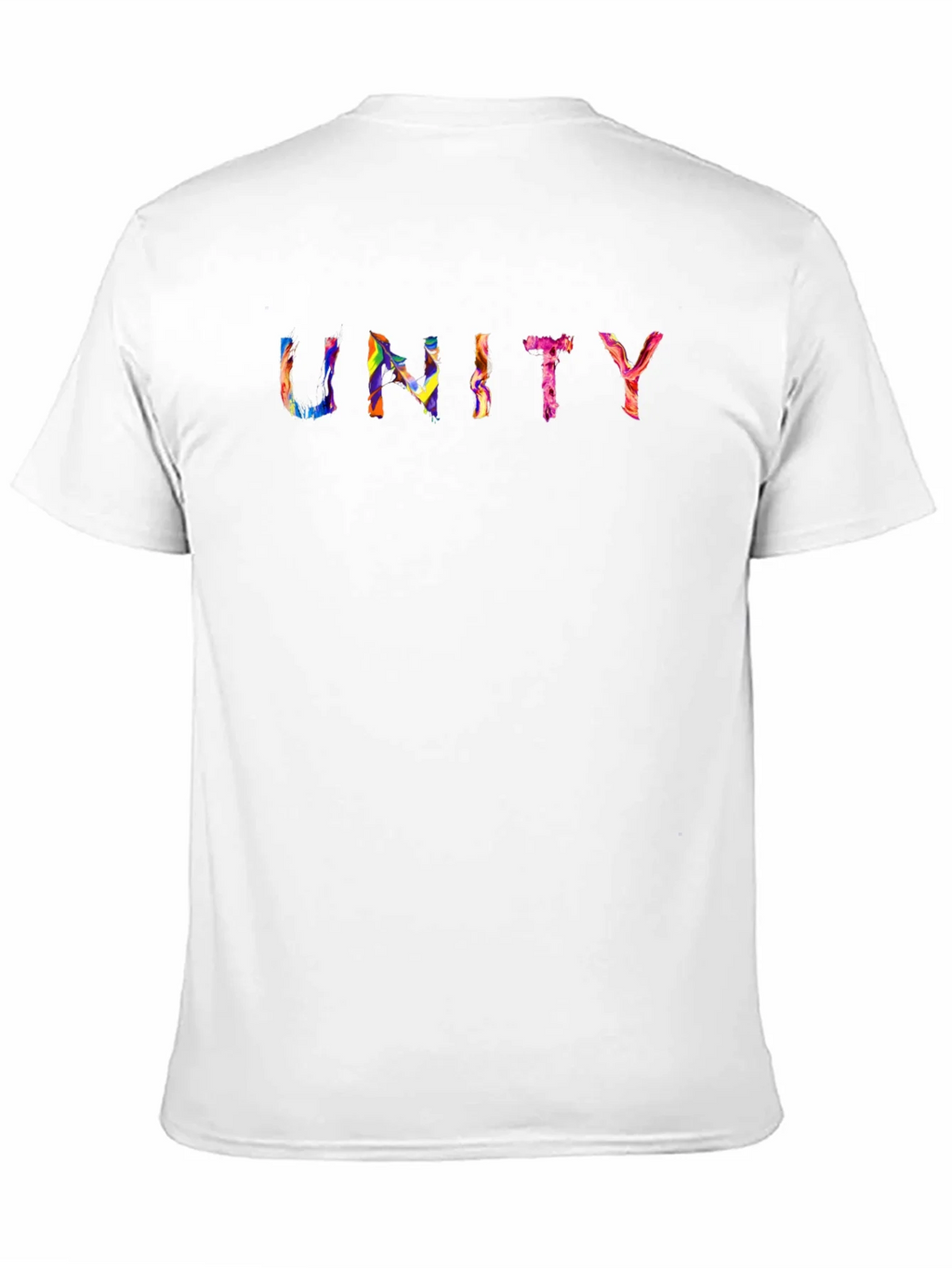 Unity Rainbow Graphic Black T-Shirt product image 10