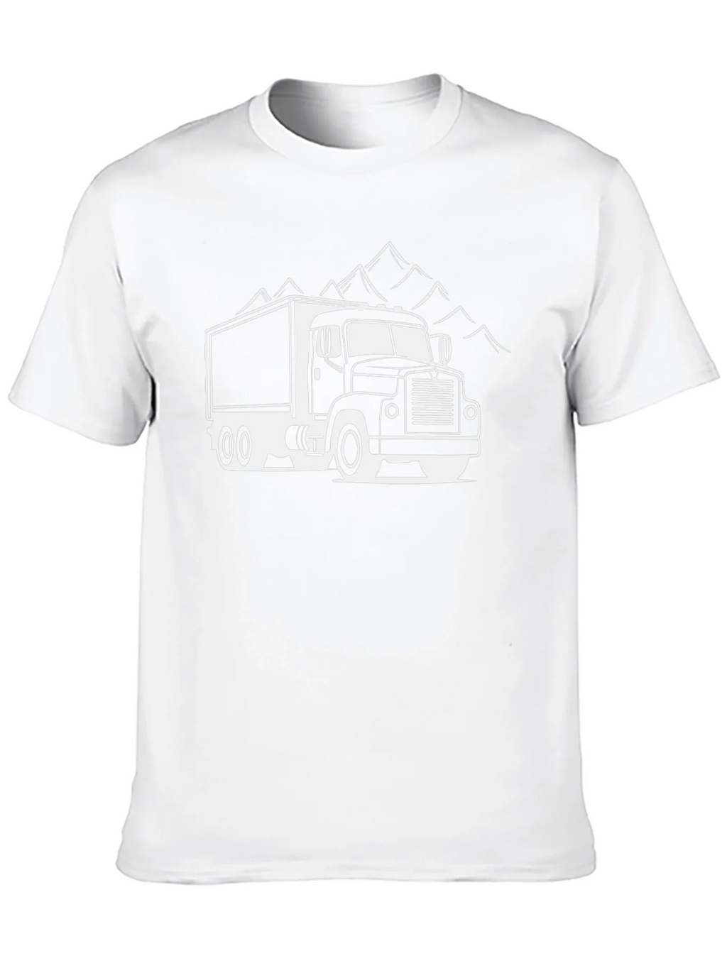 Truck and Mountain Graphic Tee - Black product image 9