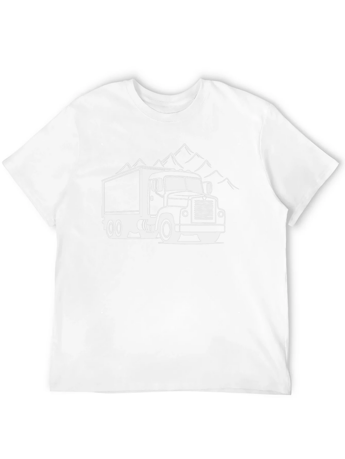 Truck and Mountain Graphic Tee - Black product image 11