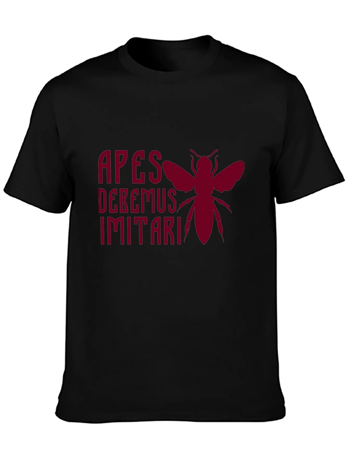 Apes Debemus Imitari Bee Graphic T-Shirt product image 3