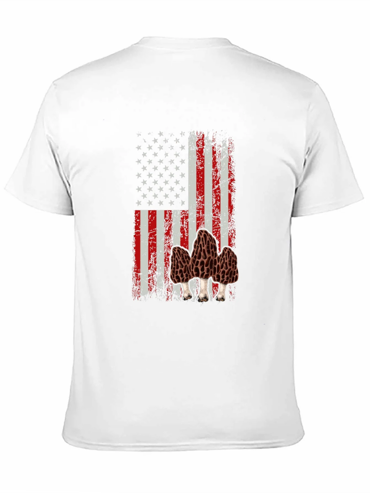 American Flag Morel Mushroom Graphic T-Shirt product image 10