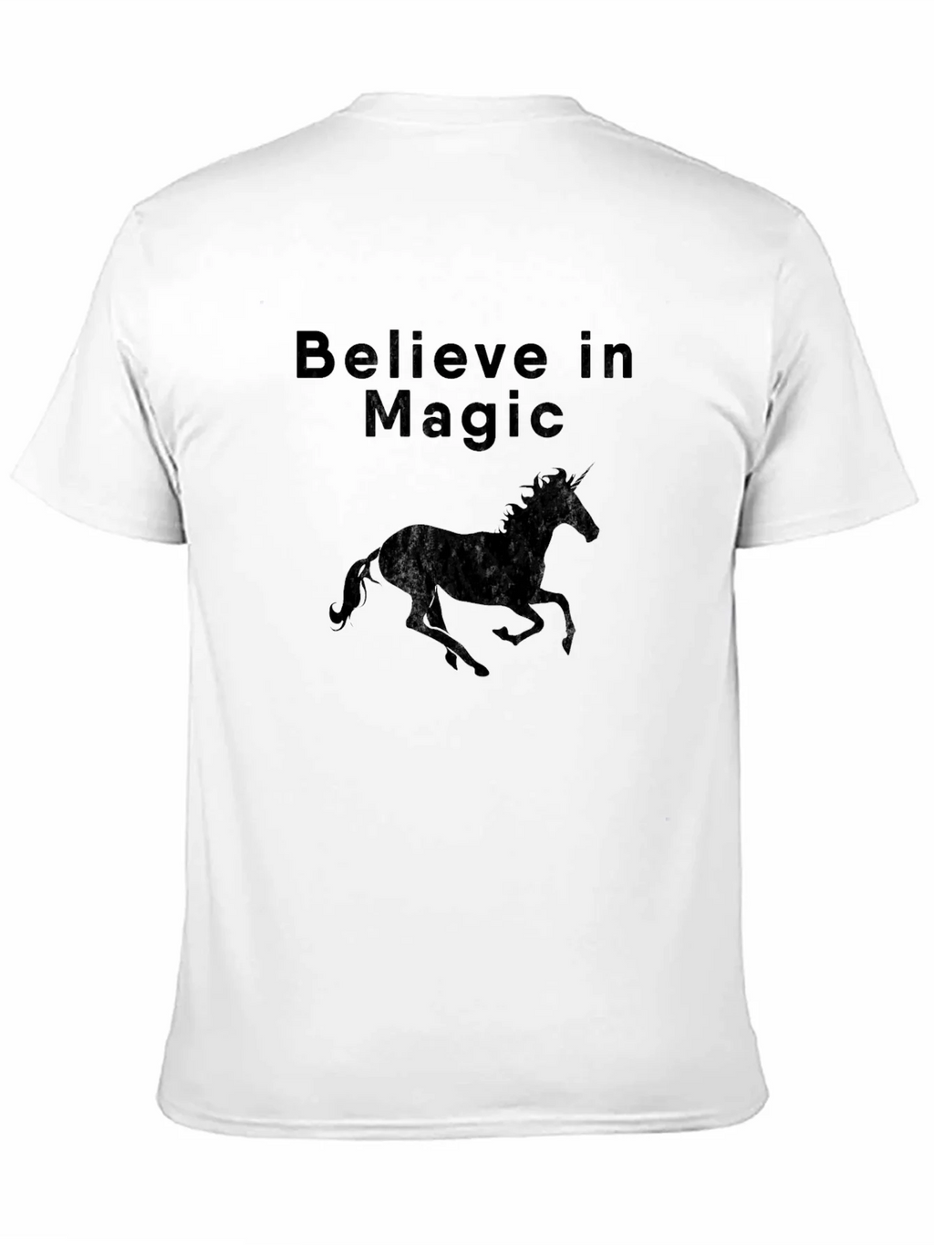 Believe in Magic Unicorn Graphic Tee - Black product image 10