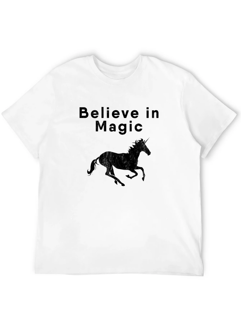 Believe in Magic Unicorn Graphic Tee - Black product image 11