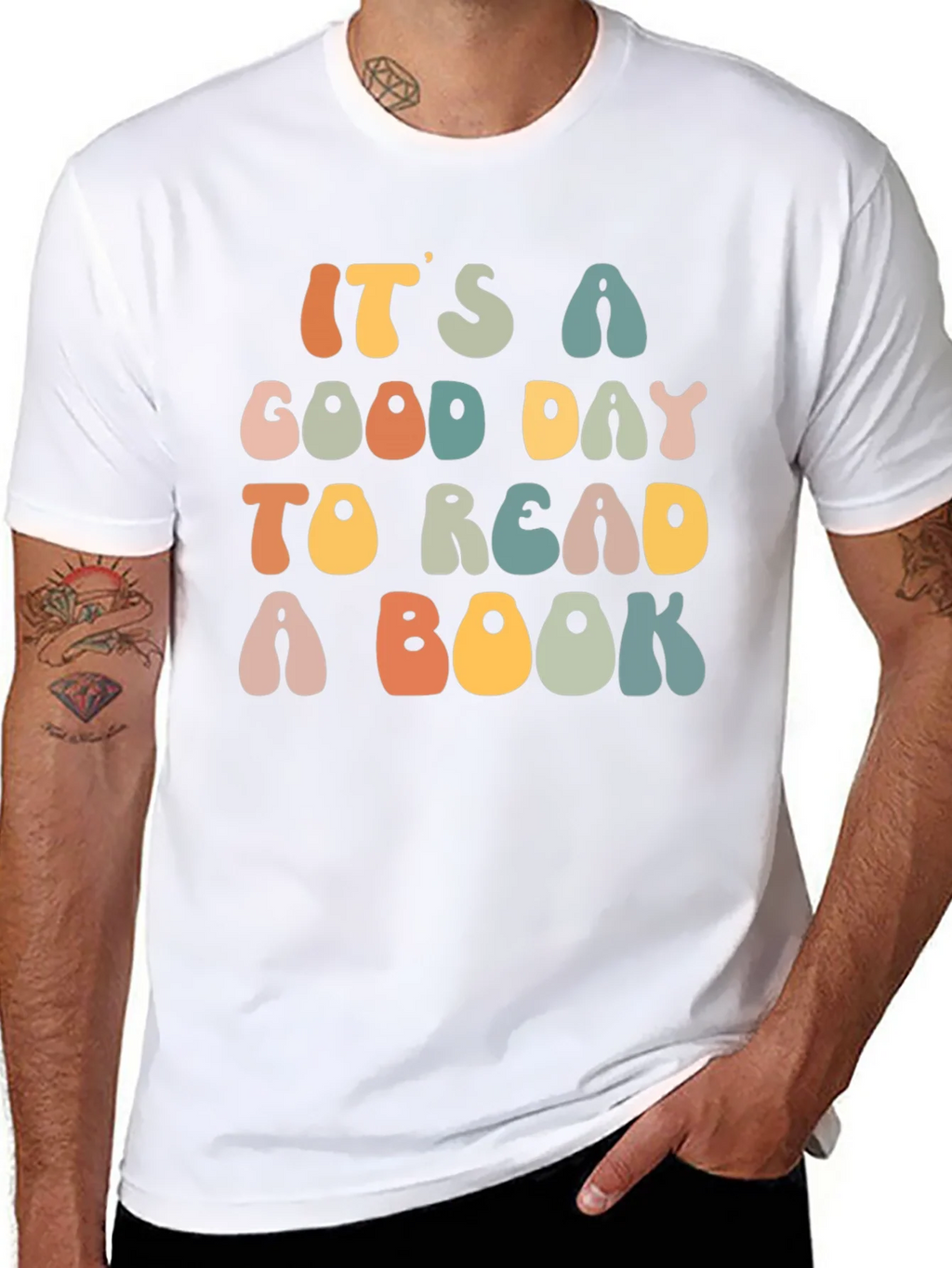 Retro Book Lover T-Shirt product image 7