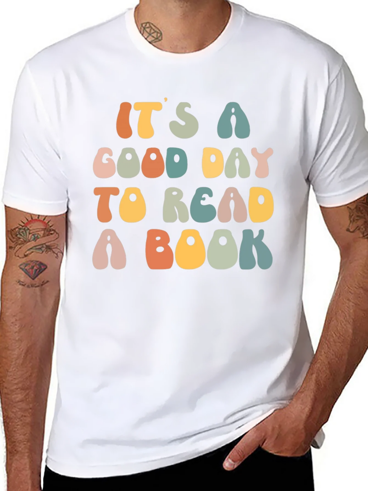 Retro Book Lover T-Shirt product image 7