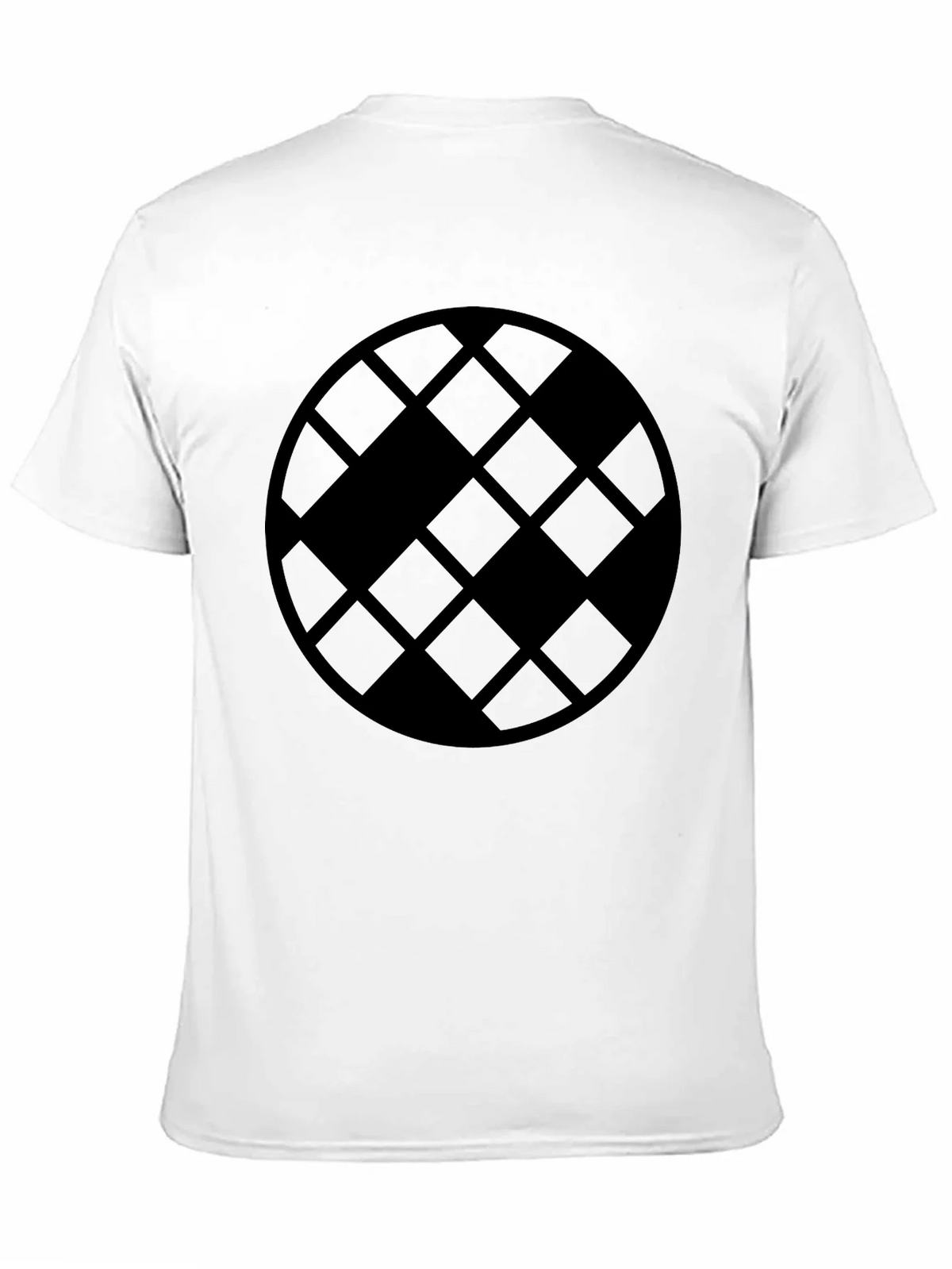 Geometric Patterned Black T-Shirt product image 10