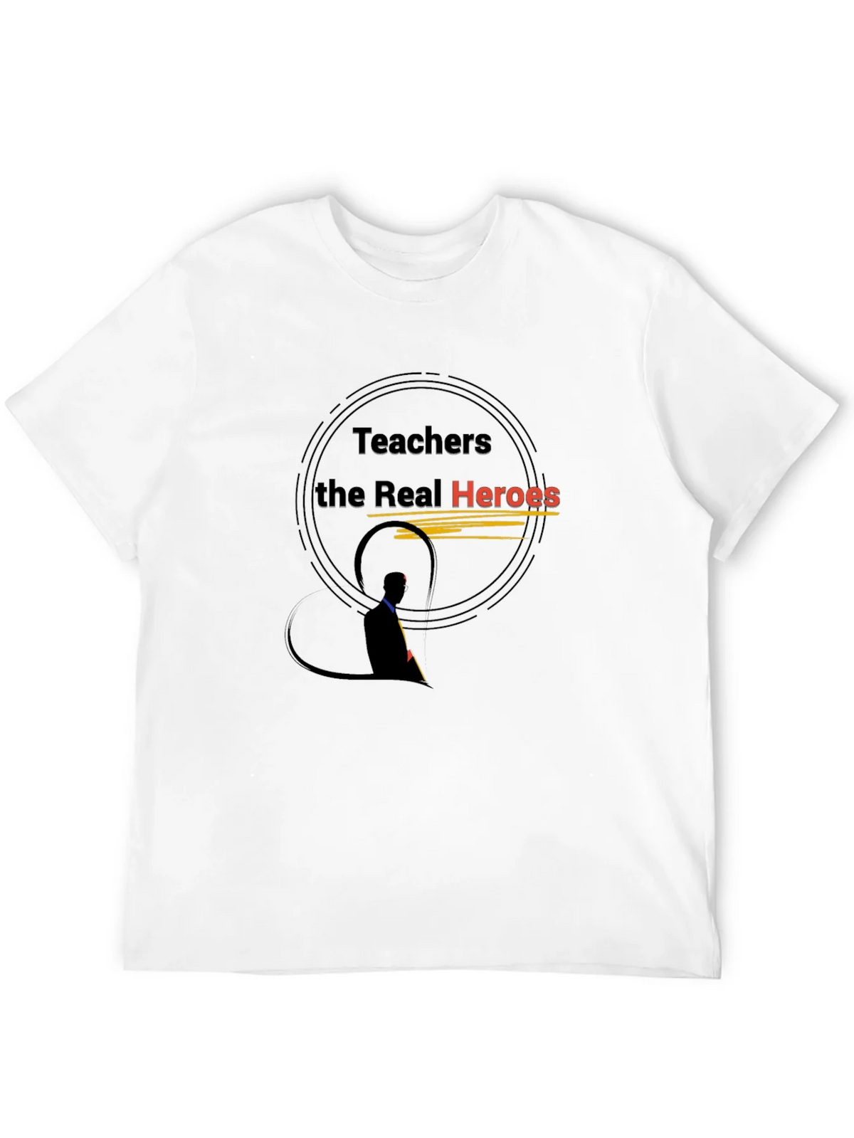 Teachers the Real Heroes Graphic Tee product image 11
