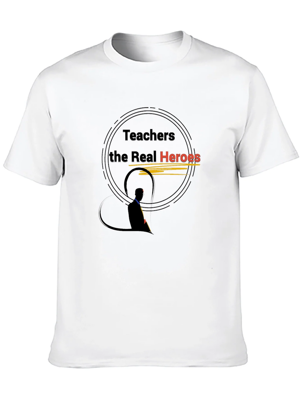Teachers the Real Heroes Graphic Tee product image 9