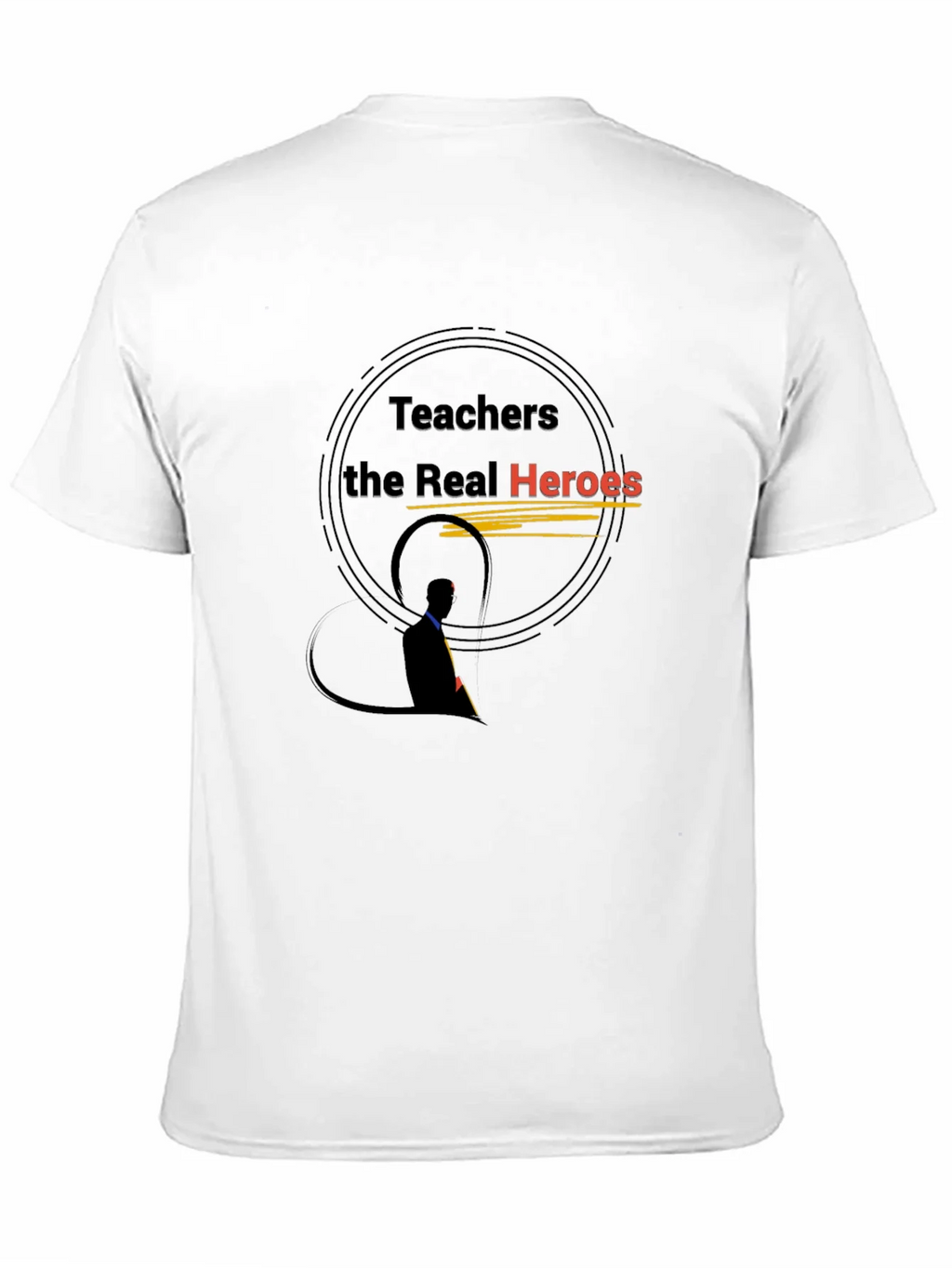 Teachers the Real Heroes Graphic Tee product image 10