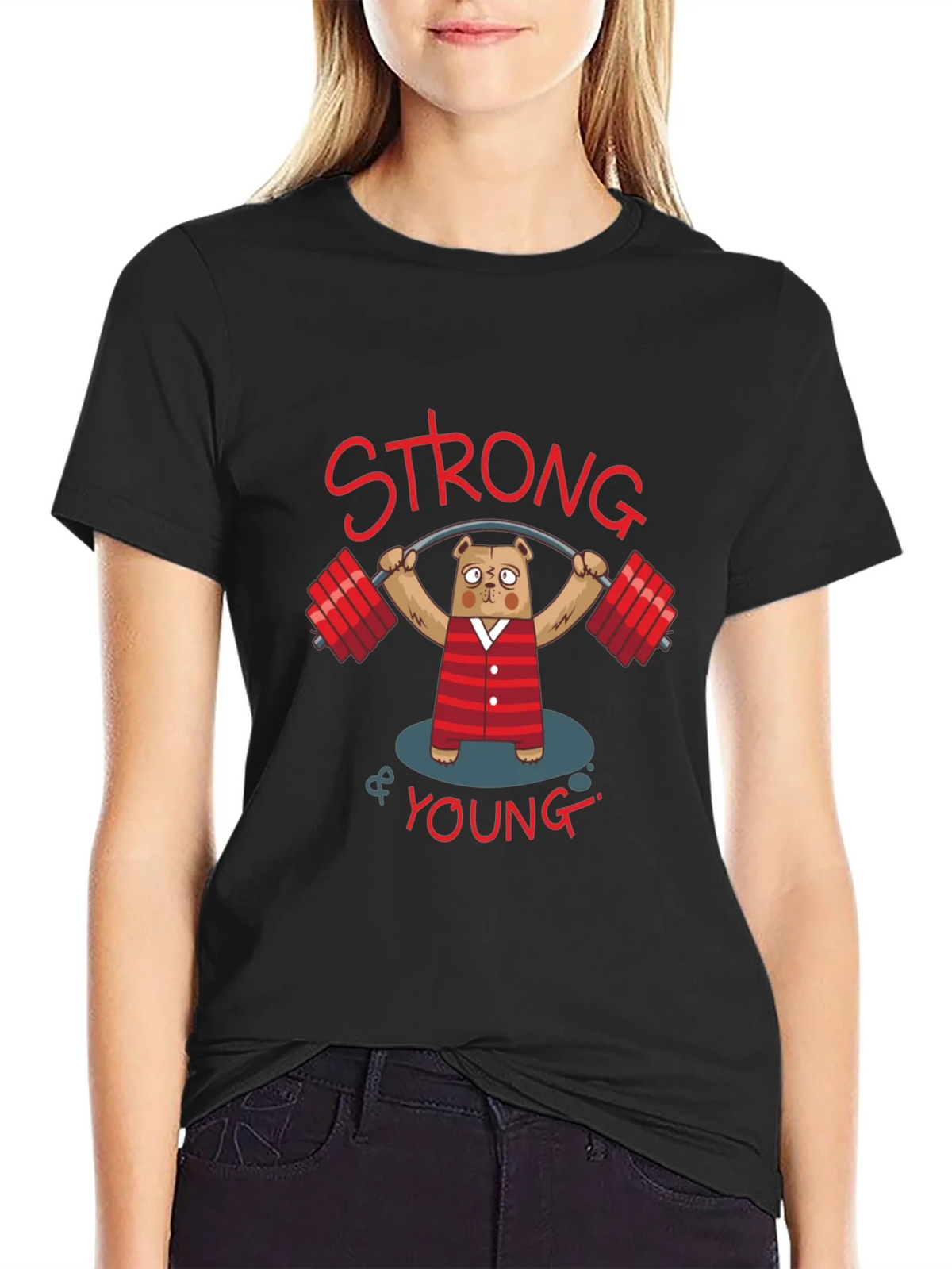 Strong & Young Bear T-Shirt product image 2