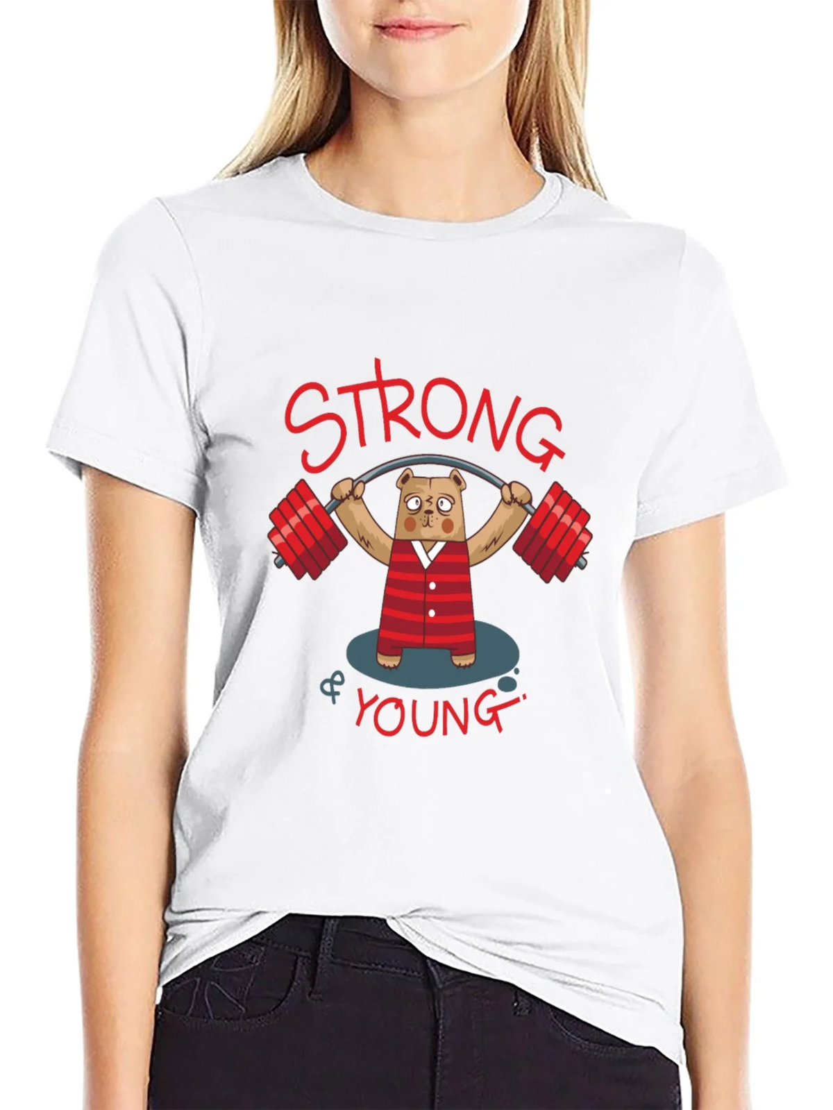 Strong & Young Bear T-Shirt product image 8