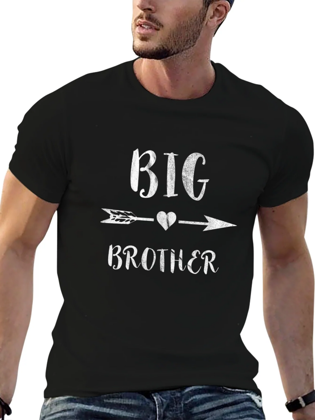 Big Brother Arrow Heart T-Shirt product image 6