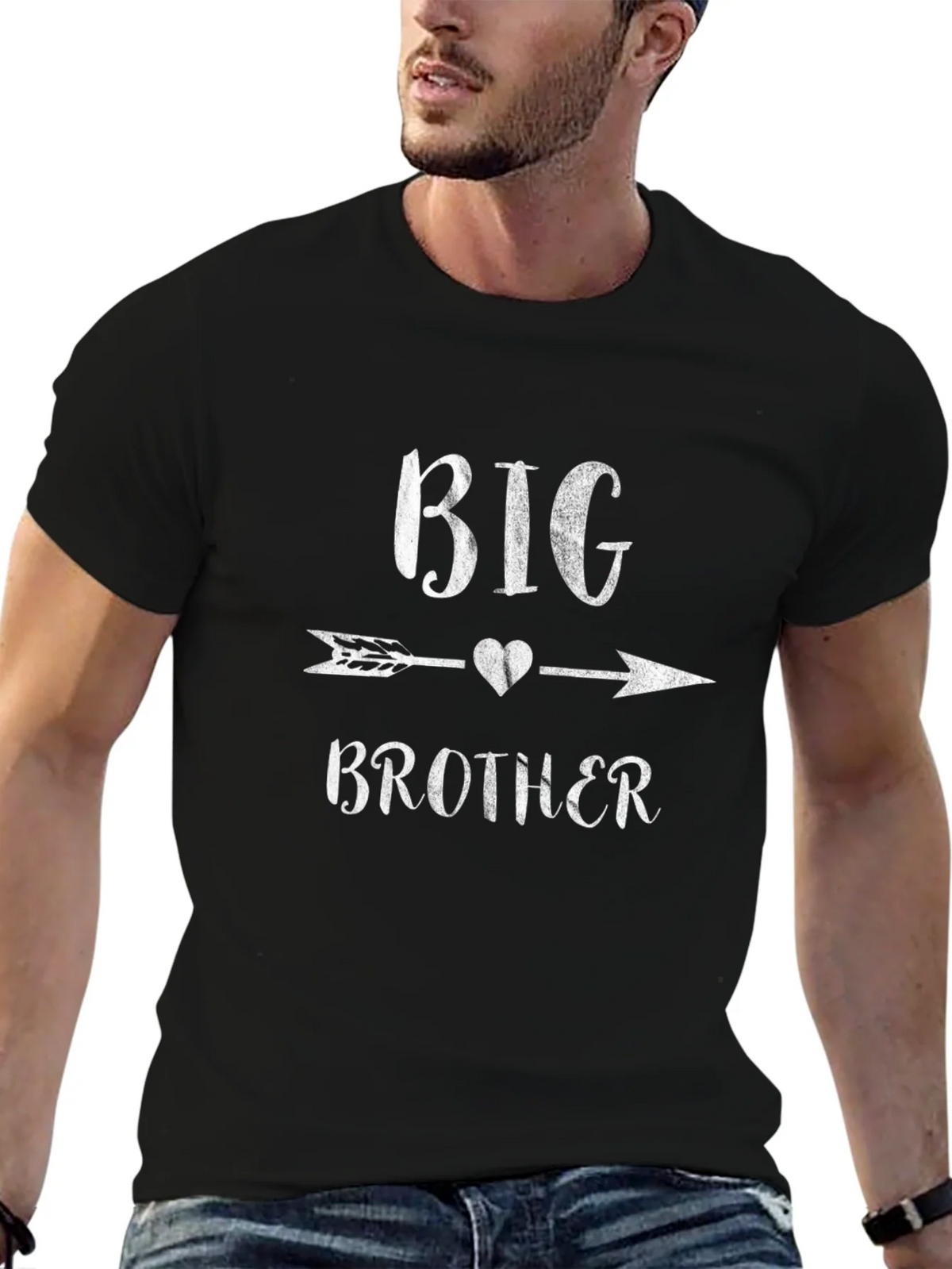 Big Brother Arrow Heart T-Shirt product image 6