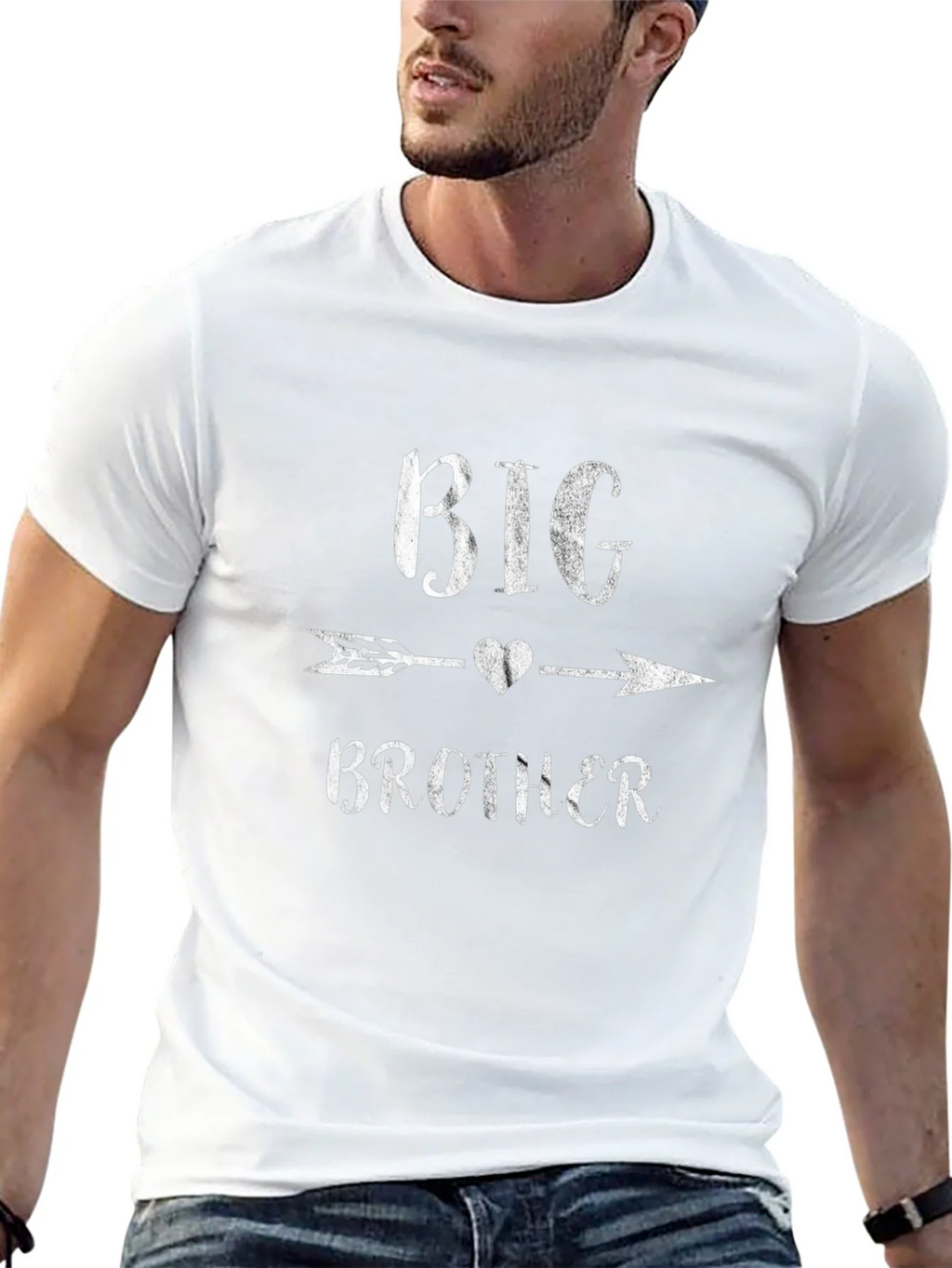 Big Brother Arrow Heart T-Shirt product image 12