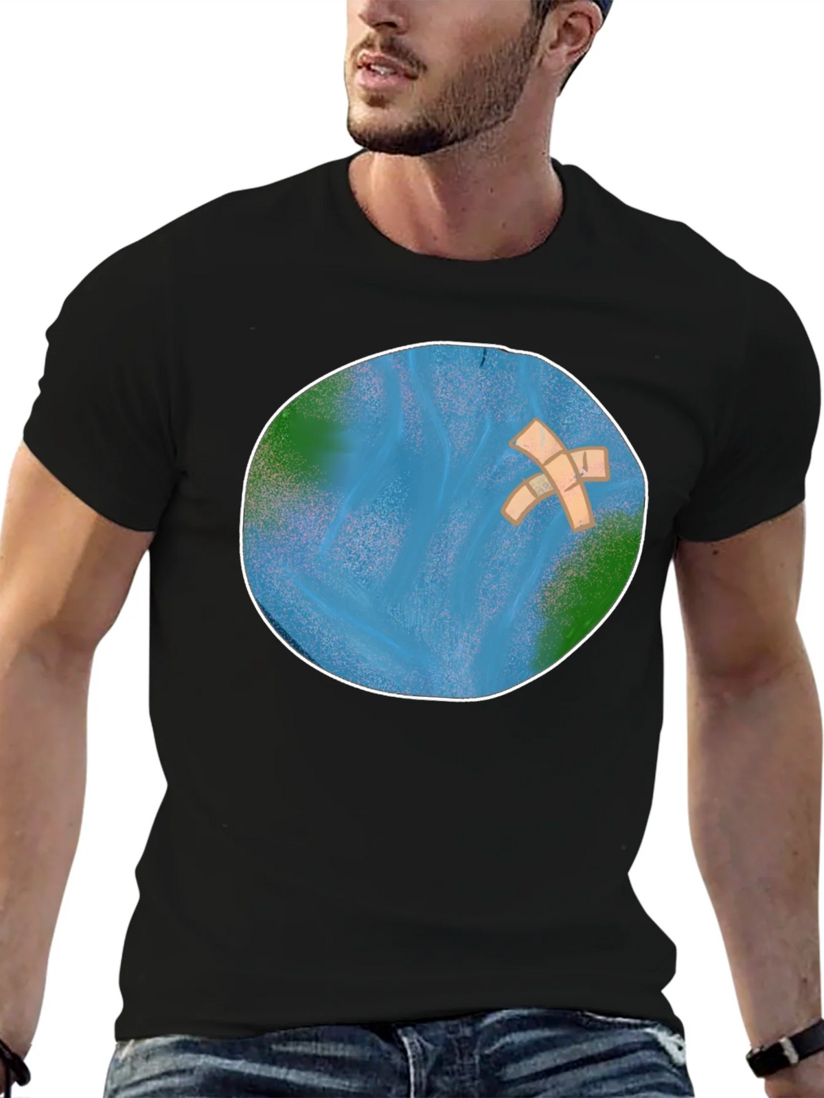 Earth Bandage T-Shirt product image 6