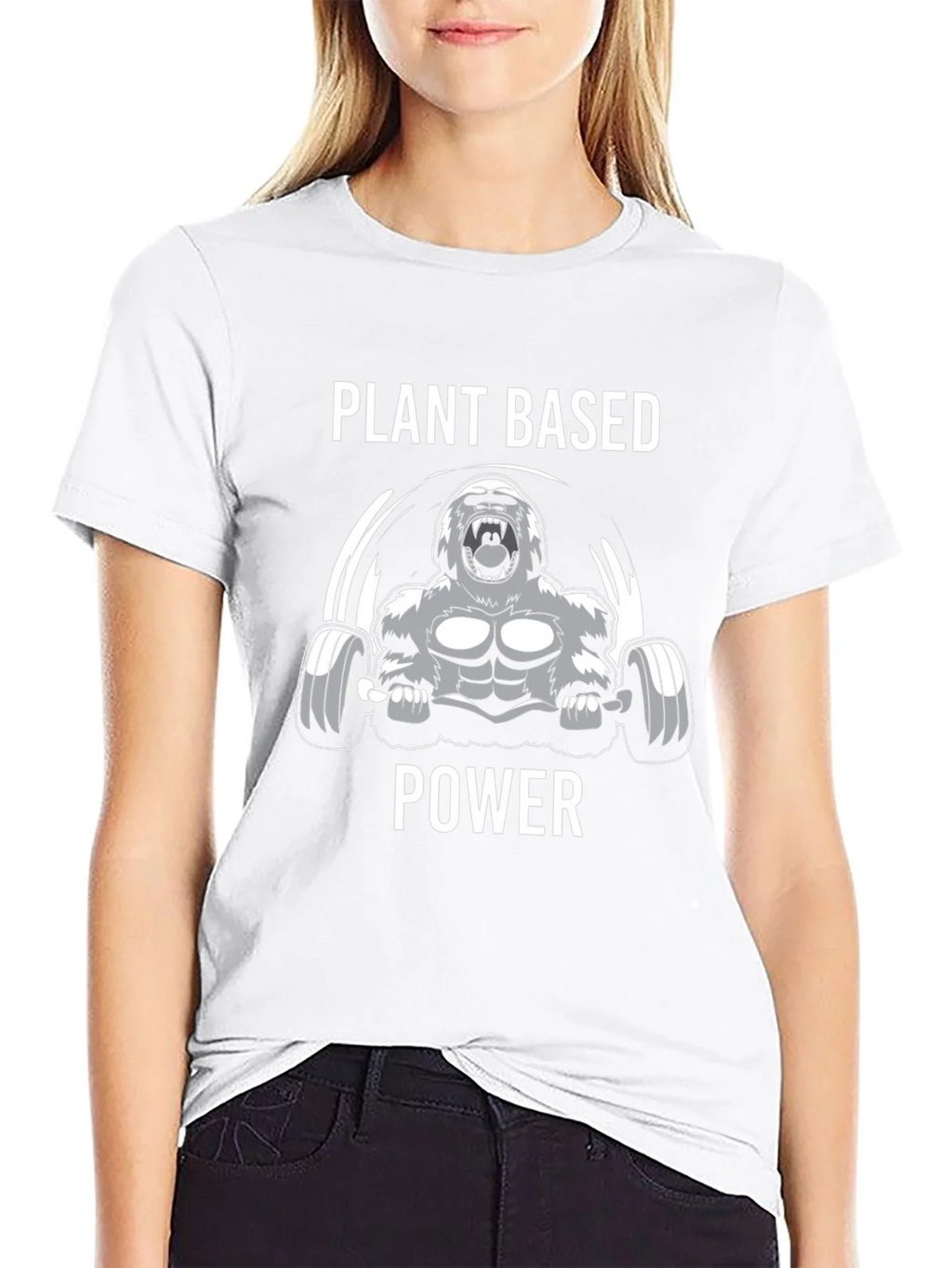Plant Based Power T-Shirt - Vegan Gorilla Gym product image 8