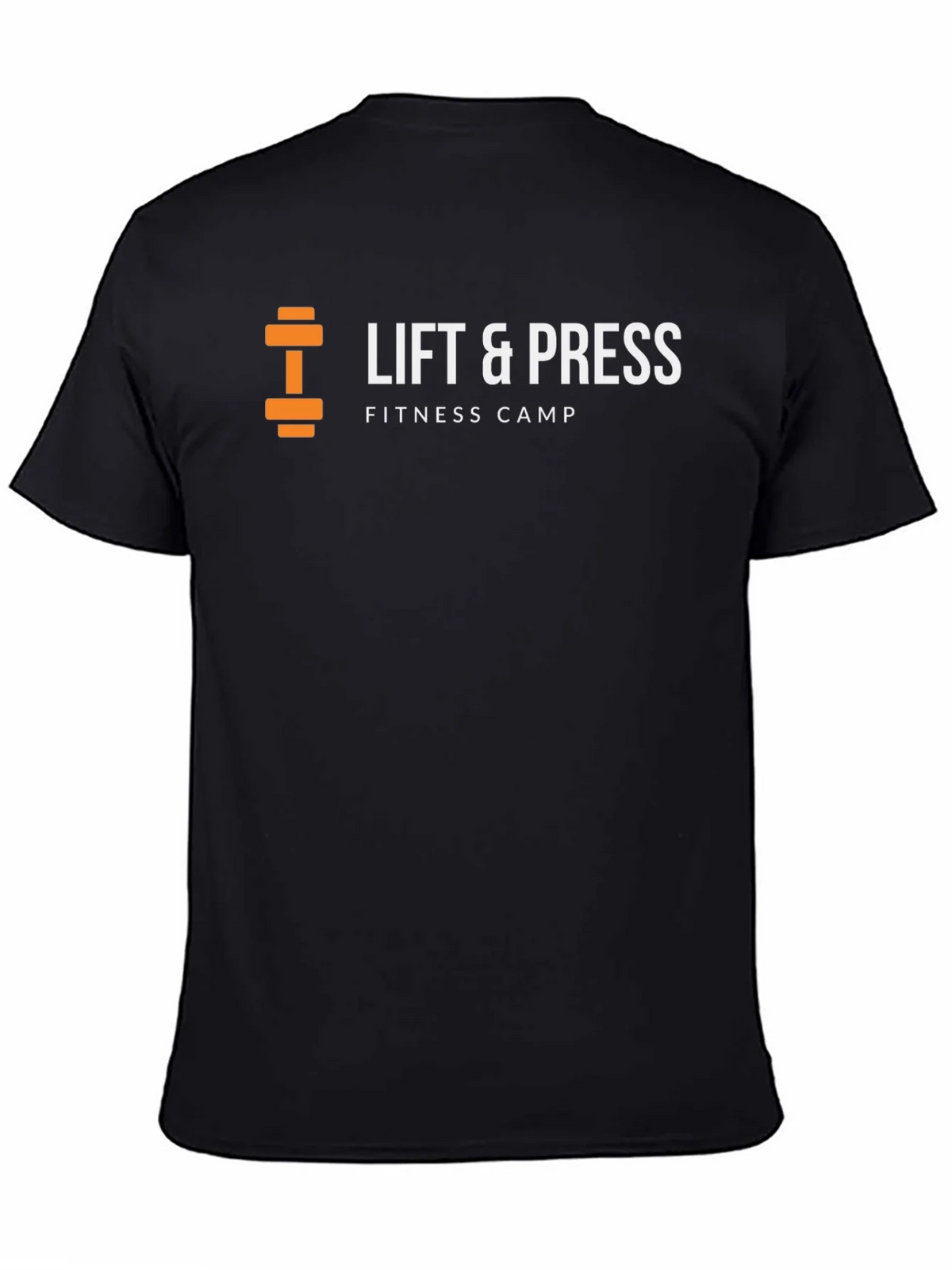 Lift & Press Fitness Camp Black T-Shirt product image 4