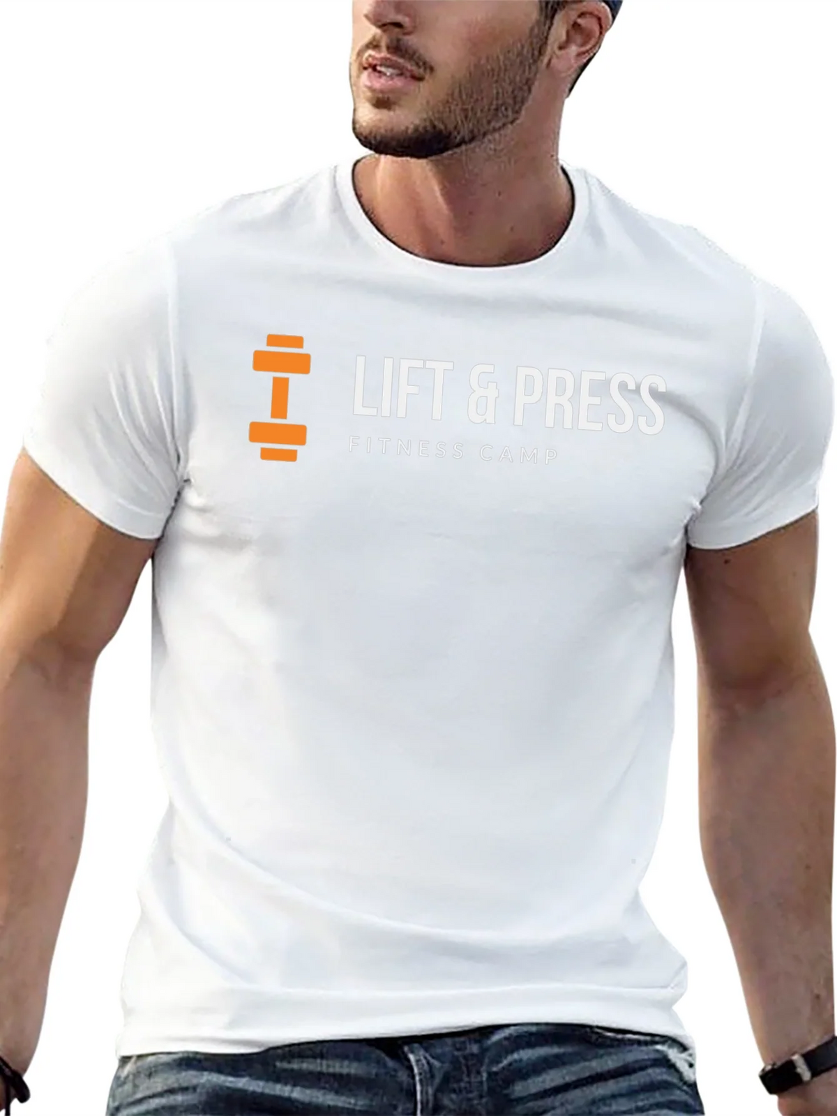 Lift & Press Fitness Camp Black T-Shirt product image 12