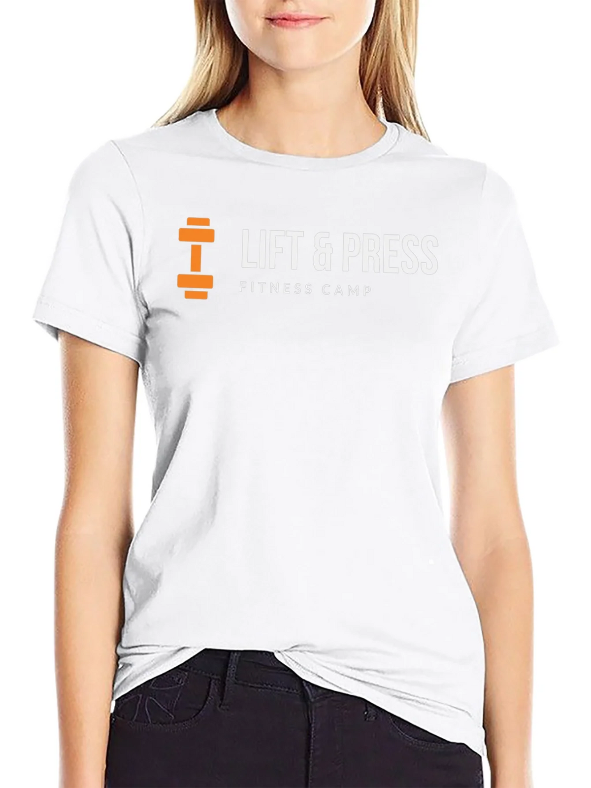 Lift & Press Fitness Camp Black T-Shirt product image 8