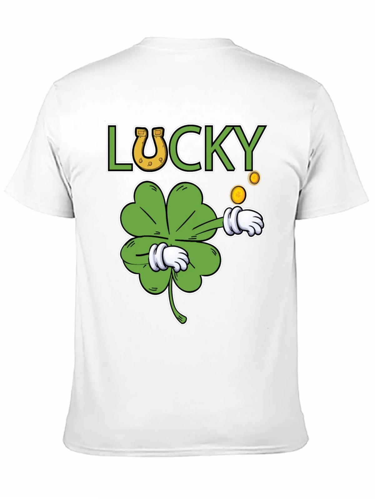 Lucky Clover Graphic T-Shirt - St. Patricks Day Tee product image 10