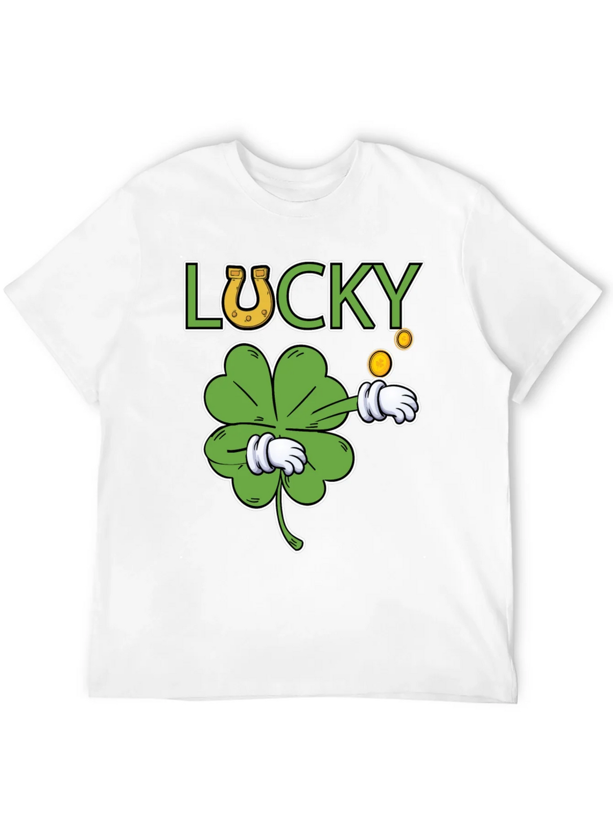 Lucky Clover Graphic T-Shirt - St. Patricks Day Tee product image 11