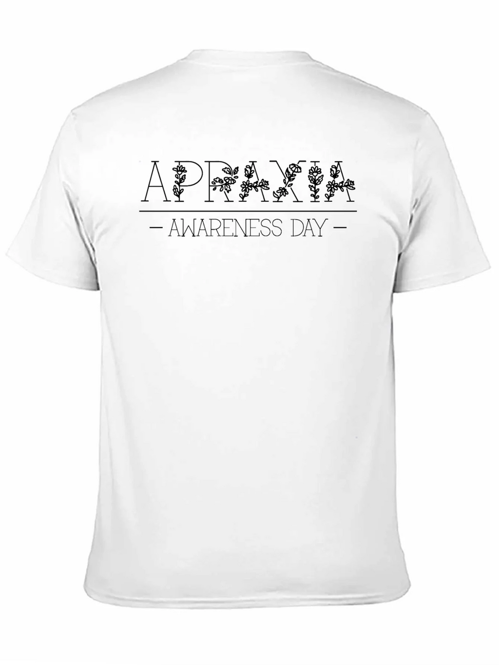 Apraxia Awareness Day Black T-Shirt product image 10