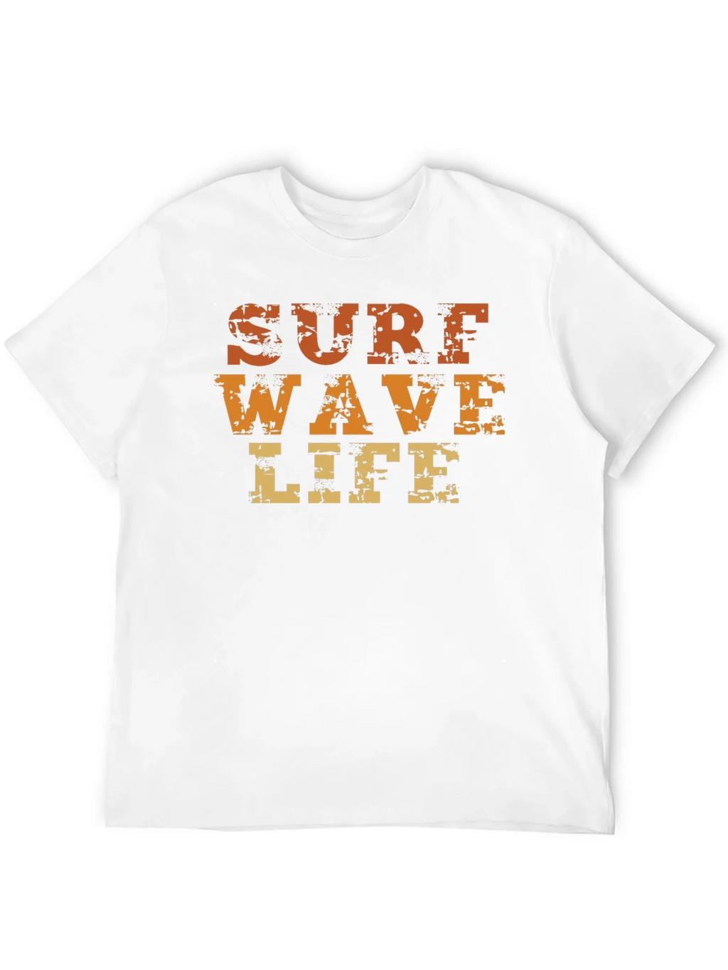 Surf Wave Life Graphic Print Black T-Shirt product image 11