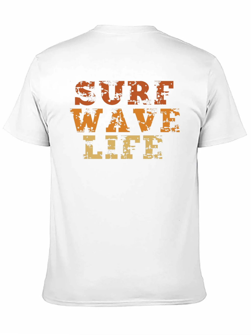 Surf Wave Life Graphic Print Black T-Shirt product image 10