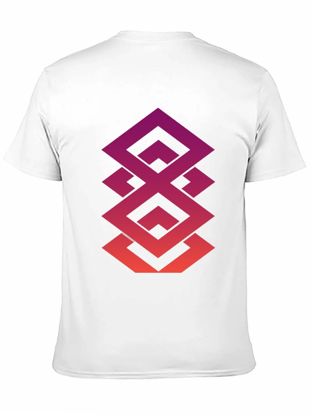 Geometric Gradient Tee - Modern Streetwear product image 10